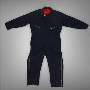 Big Ben Coverall Insulated Full Body Work Suit Size Large Regular -  Navy Blue